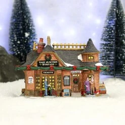 Christmas Decorations 11 Lemax East Junction Station