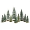 Lemax Needle Pine Trees (Set Of 10) -Christmas Decorations 1042886