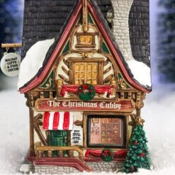 Lemax The Christmas Cubby 9 Lemax The Christmas Cubby -Christmas Decorations 1042929 2