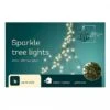 672 Warm White LED Tree Bunch Lights (Green Cable) -Christmas Decorations 1044371