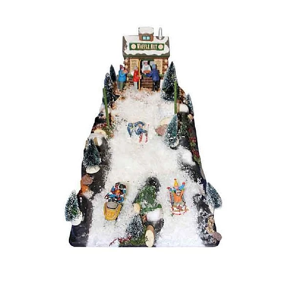 My Village Christmas Village Ski Slope 42cm X 25cm (MY27) 4 My Village Christmas Village Ski Slope 42cm X 25cm (MY27) - Image 2
