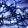 500 Cool White LED Compact Christmas Lights (Green Cable) -Christmas Decorations 1073107