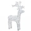 Lumineo 60cm Cool White LED Acrylic Reindeer (50 LEDs) 2 Lumineo 60cm Cool White LED Acrylic Reindeer (50 LEDs) -Christmas Decorations 1074823