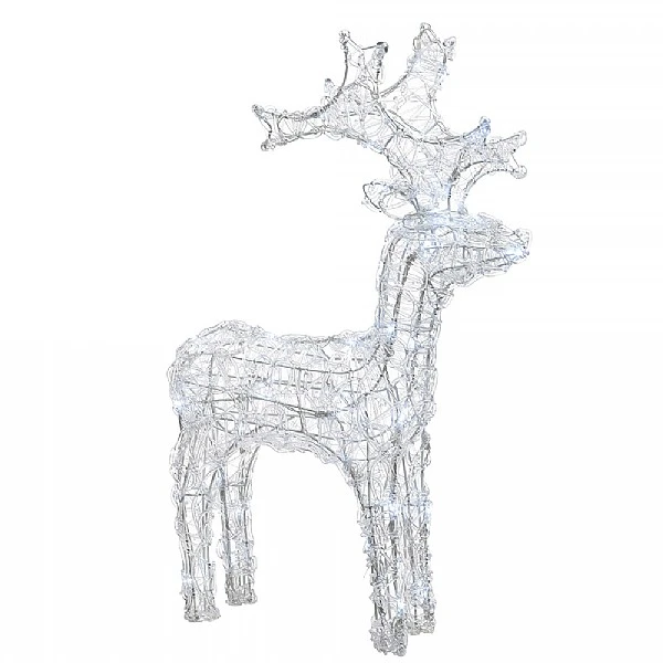 Lumineo 60cm Cool White LED Acrylic Reindeer (50 LEDs) 3 Lumineo 60cm Cool White LED Acrylic Reindeer (50 LEDs)