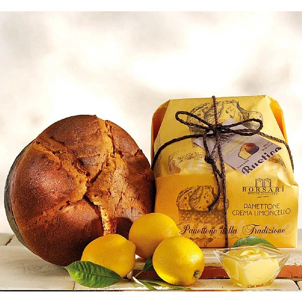 Borsari Panettone With Limoncello Cream 500g 3 Borsari Panettone With Limoncello Cream 500g