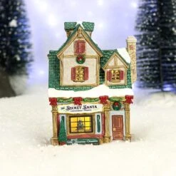 Lemax The Secret Santa Christmas Shoppe