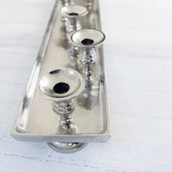 Modern 10 Taper Candle Table Centre -Christmas Decorations 1079957 3