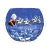 The Milford Collection 'Here Comes Santa' Glass Tealight Holder -Christmas Decorations 1095127