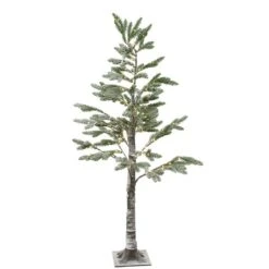 Lumineo 150cm Warm White LED Pine Tree With Snow