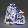Konstsmide Christmas Ski Mountain Decor With Music -Christmas Decorations 1117584