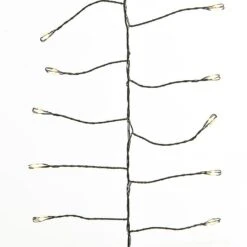 960 Warm White LED Micro Compact Twinkling Lights (Green Cable)