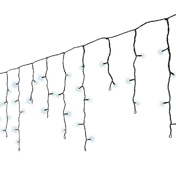 480 Warm White LED Icicle Waterfall Lights 3 480 Warm White LED Icicle Waterfall Lights
