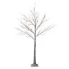 Lumineo 180cm Warm White LED Brown Birch Tree