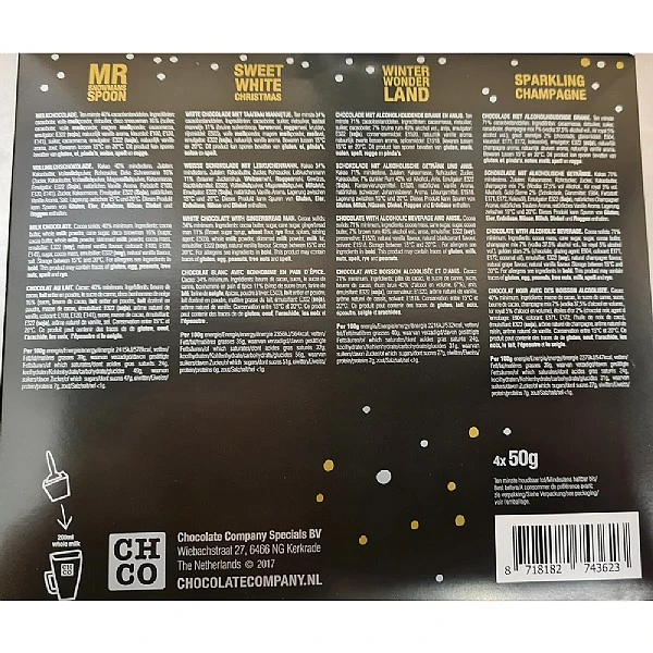 HotChocSpoons Season's Greetings Gift Pack 210g 4 HotChocSpoons Season's Greetings Gift Pack 210g - Image 2