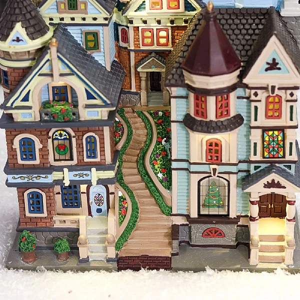 Lemax Houses On A Hill 4 Lemax Houses On A Hill - Image 2