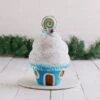 Blue Gingerbread House Christmas Decoration -Christmas Decorations 1119134