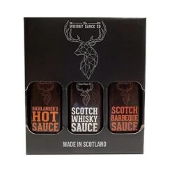 Whisky Sauce Co. Savoury Gift Set 3x100ml