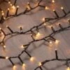 Festive 300 Traditional Firefly Lights Warm White -Christmas Decorations 1156707