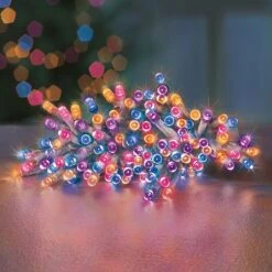 Premier Rainbow Battery Operated Timer Lights (200 LEDs)