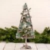 Silver Wooden Tree With 20 LED's 58cm -Christmas Decorations 1156951