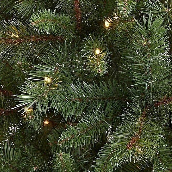 National Tree Company 7.5ft Pre-Lit Lawrence Fir Artificial Christmas Tree 4 National Tree Company 7.5ft Pre-Lit Lawrence Fir Artificial Christmas Tree - Image 2
