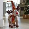 Three Kings GlamDeer Plush Standing Reindeer 70cm 1 Three Kings GlamDeer Plush Standing Reindeer 70cm -Christmas Decorations 1162217