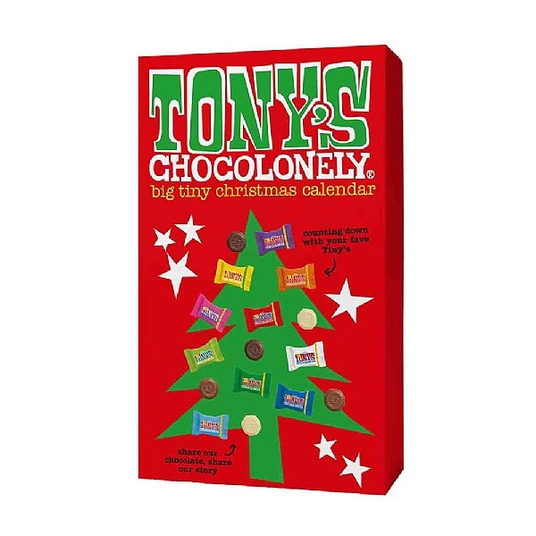 Tony's Chocolonely Big Tiny Christmas Calendar 225g 3 Tony's Chocolonely Big Tiny Christmas Calendar 225g