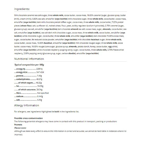 Tony's Chocolonely Big Tiny Christmas Calendar 225g 4 Tony's Chocolonely Big Tiny Christmas Calendar 225g - Image 2