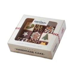 The Original Cake Co. 9 Piece Christmas Chocolate Cake 740g