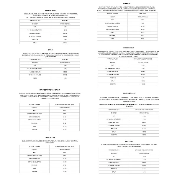 Black Liquorice Company Retro Sweets Advent Calendar 400g 5 Black Liquorice Company Retro Sweets Advent Calendar 400g - Image 3