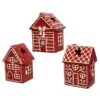 Decoris Gingerbread House Tealight Holder 18cm (Assorted Designs) -Christmas Decorations 1187945