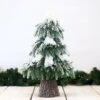 Snowy Lit Tree With Trunk 75cm -Christmas Decorations 1188416
