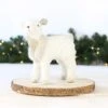 White Deer 25cm -Christmas Decorations 1188448