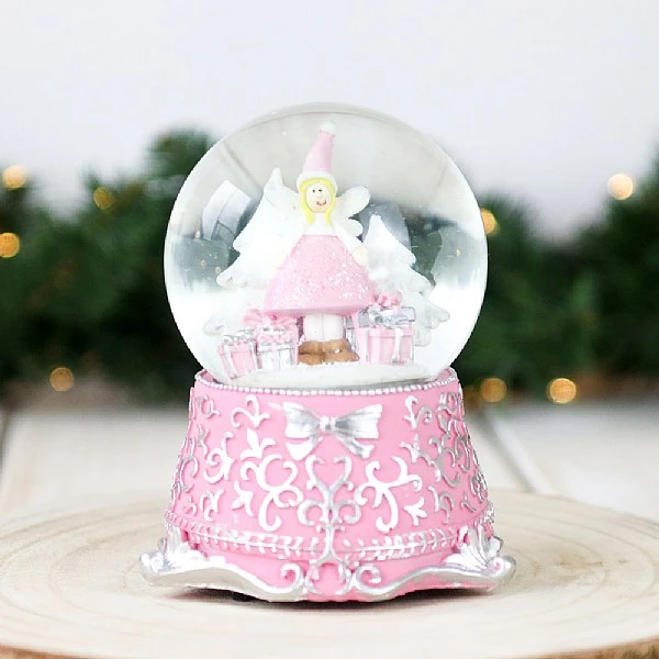 Three Kings 10cm Musical Fairy Snowglobe 3 Three Kings 10cm Musical Fairy Snowglobe