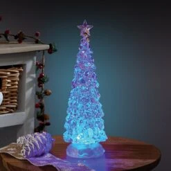 Three Kings Snow Swirl Ice Tree Light
