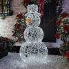 Premier 90cm Acrylic Snowman White (80 LEDs) 1 Premier 90cm Acrylic Snowman White (80 LEDs) -Christmas Decorations 1193472