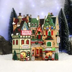 Christmas Decorations 17 Lemax Tis The Season Shops (4.5V)