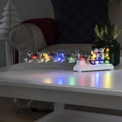 Konstsmide Snowmen & Dogs Sleigh -Christmas Decorations 1206107 3