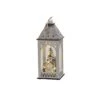 Konstsmide Wooden Lantern With Church LED -Christmas Decorations 1212675
