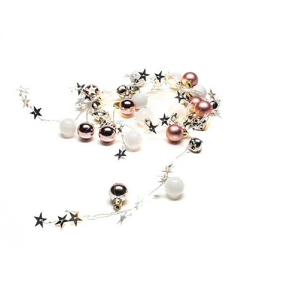 Konstsmide Coloured Ball String Light Set Battery Operated 3 Konstsmide Coloured Ball String Light Set Battery Operated