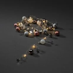 Konstsmide Coloured Ball String Light Set Battery Operated 5 Konstsmide Coloured Ball String Light Set Battery Operated -Christmas Decorations 1212677 3