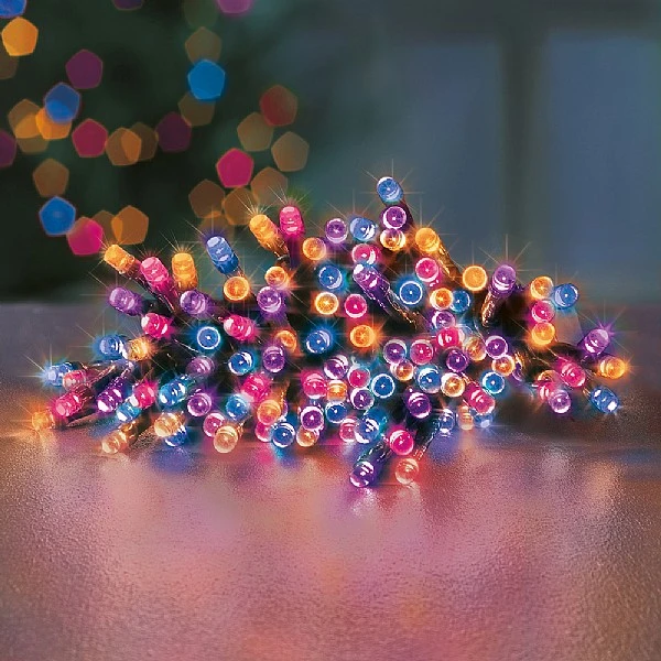 Premier Rainbow Battery Operated Timer Lights (1000 LEDs) 3 Premier Rainbow Battery Operated Timer Lights (1000 LEDs)