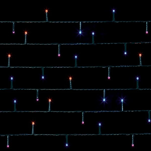 Premier Rainbow Battery Operated Timer Lights (1000 LEDs) 4 Premier Rainbow Battery Operated Timer Lights (1000 LEDs) - Image 2