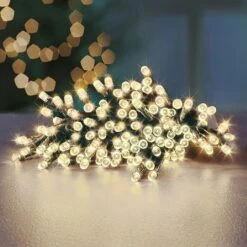 Premier Warm White Timer Lights - Battery Operated (1000 LEDs)