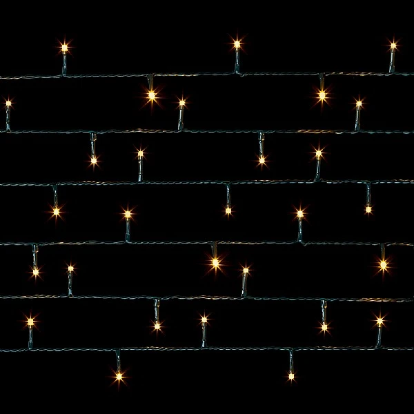 Premier Warm White Timer Lights - Battery Operated (1000 LEDs) 4 Premier Warm White Timer Lights - Battery Operated (1000 LEDs) - Image 2