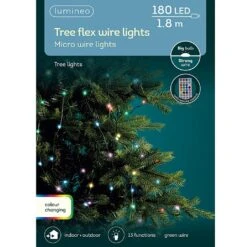 Lumineo Colour Change Led Micro Wire Lights - (180 LEDs) 7 Lumineo Colour Change Led Micro Wire Lights - (180 LEDs) -Christmas Decorations 1216913 3