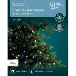 Lumineo Colour Change Led Micro Wire Lights - ( 252 LEDs) 7 Lumineo Colour Change Led Micro Wire Lights - ( 252 LEDs) -Christmas Decorations 1216914 3