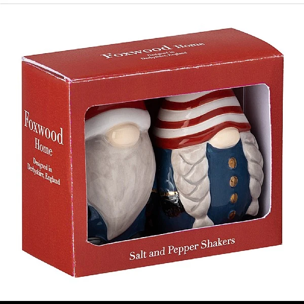 Christmas Gonk Salt & Pepper Shaker Set 4 Christmas Gonk Salt & Pepper Shaker Set - Image 2