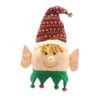 Festive Red & Green Elf Head Tree Topper 50cm -Christmas Decorations 1238002