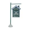 Festive Metal Green & Blue Ski Lodge Sign 85cm 2 Festive Metal Green & Blue Ski Lodge Sign 85cm -Christmas Decorations 1238008
